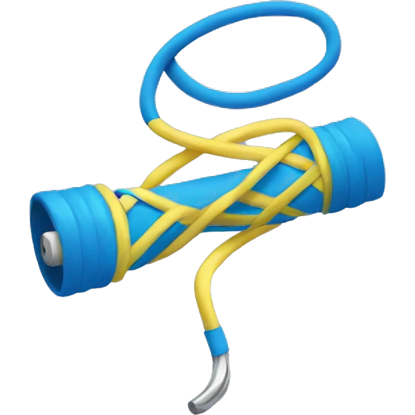 Jump rope emoji