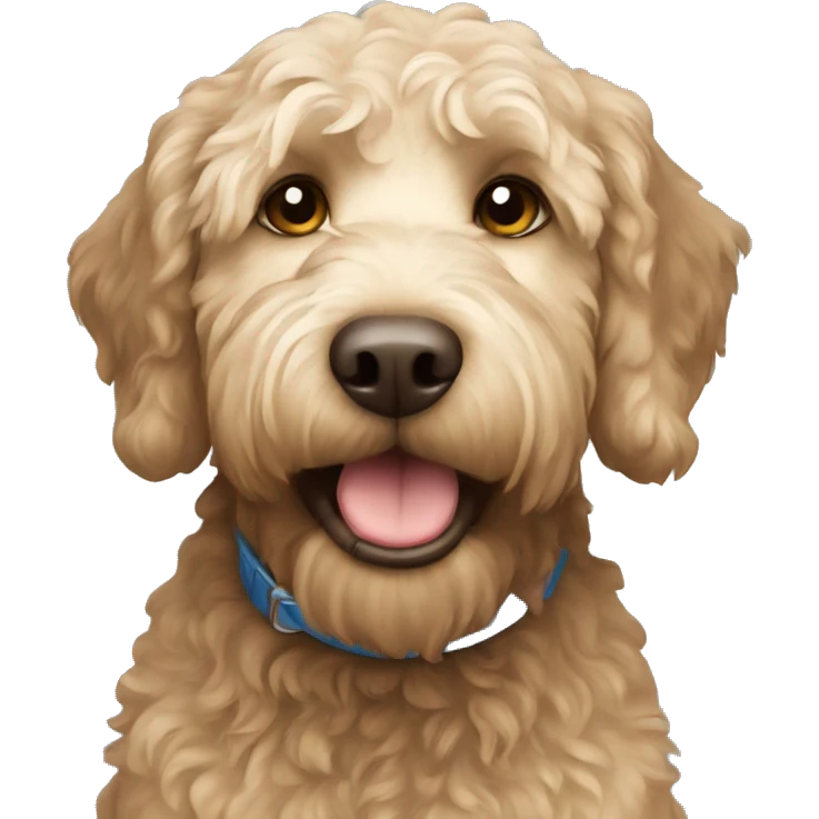 Labradoodle  emoji