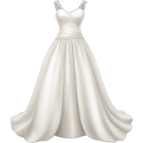Wedding dress emoji