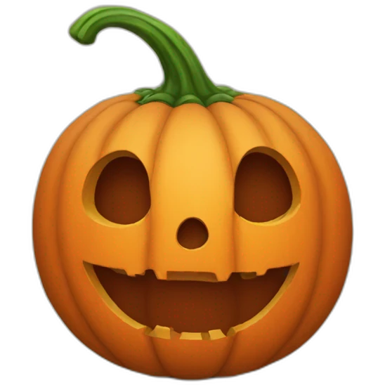 Jack o lantern emoji