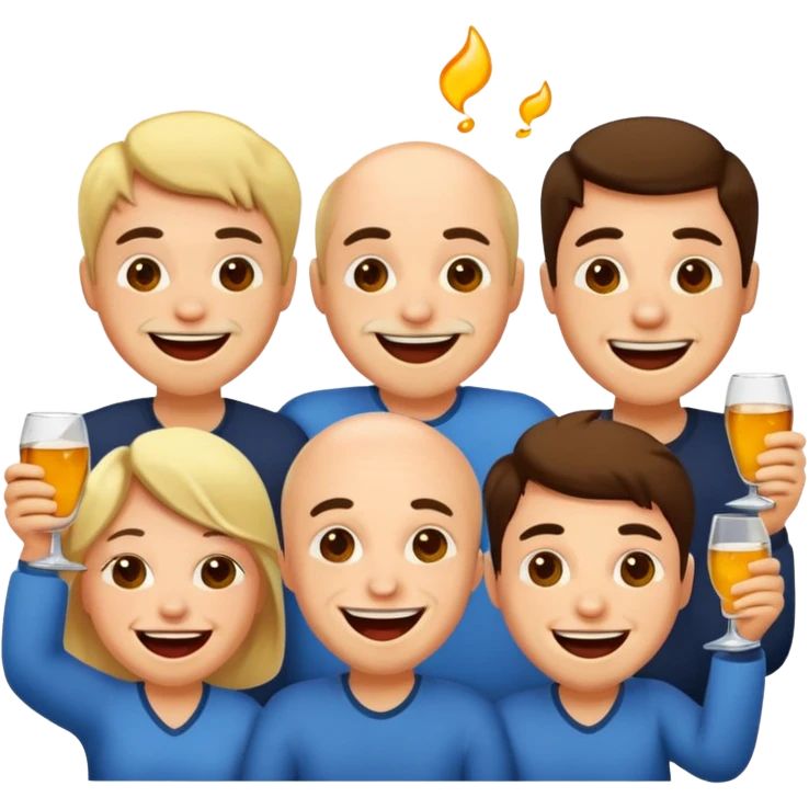 Drunk people son emoji