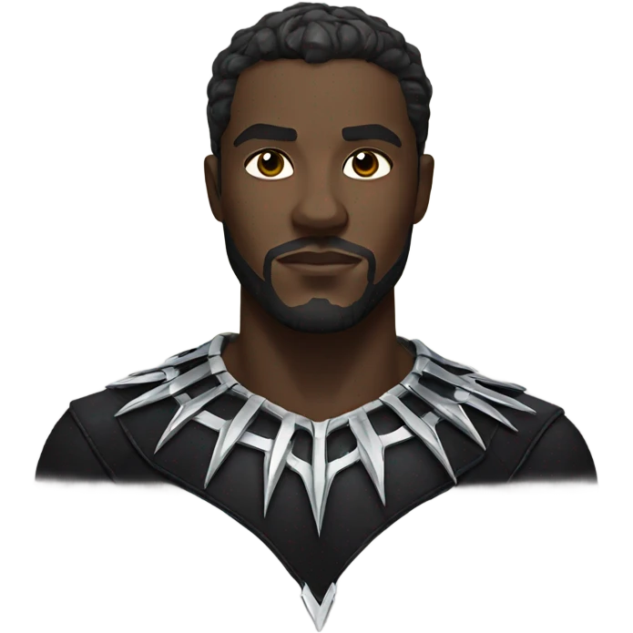 The black panther emoji