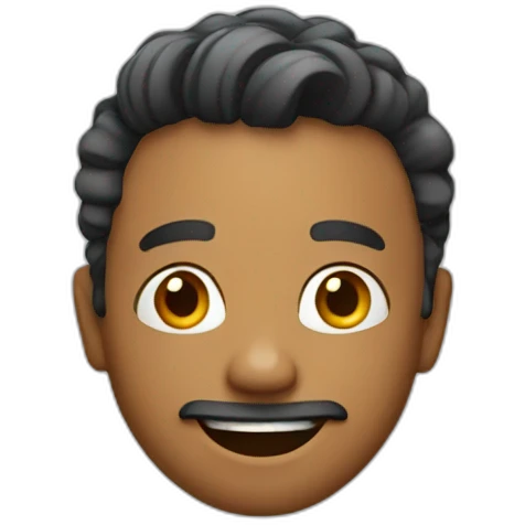 Funny man emoji