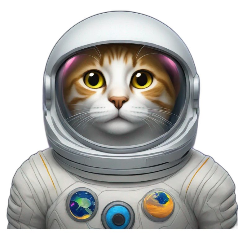 Space cat emoji