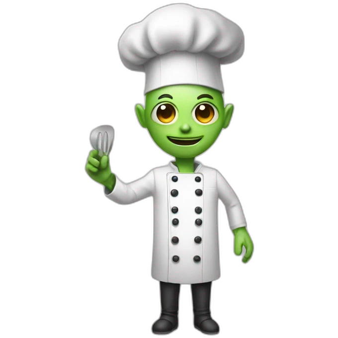 alien-chef emoji