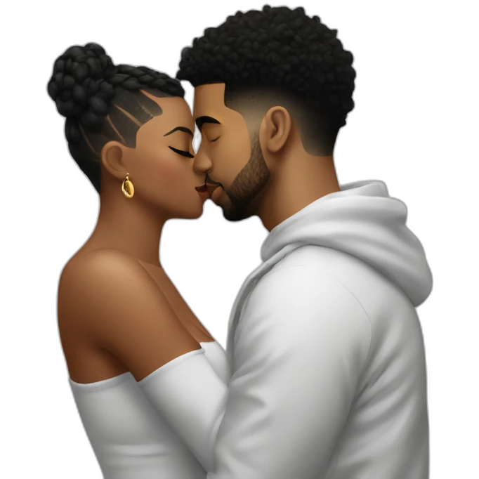 drake kissing 21 savage emoji