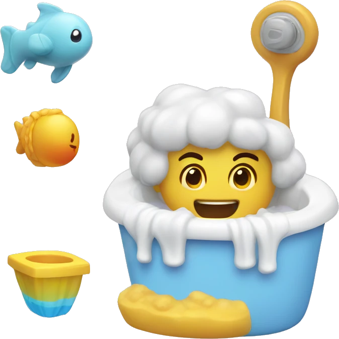 Bath toys  emoji