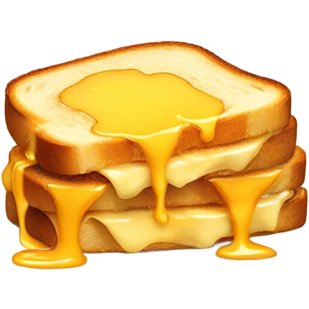 Grilled cheese emoji