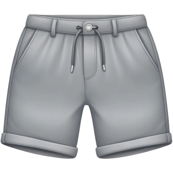 Gray short phants emoji