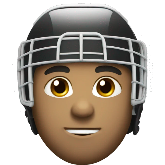hockey player number 13 emoji