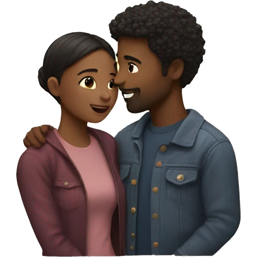 couple see the stars emoji