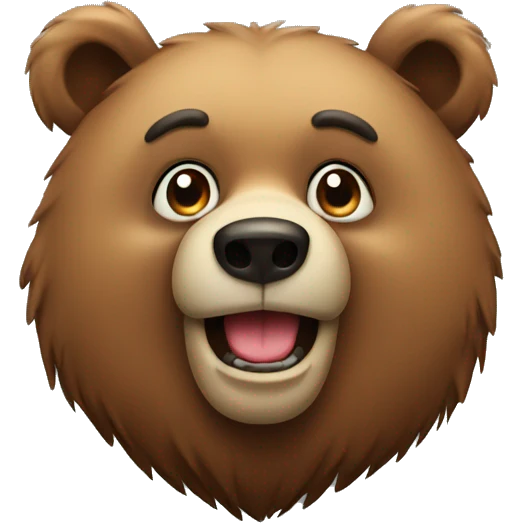 bear animal emoji