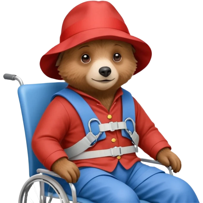 Paddington at the physiotherapist emoji