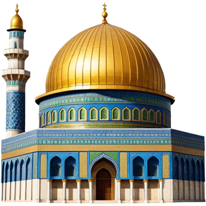 Dome of the rock, Palestine emoji