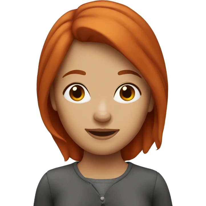 Redhead woman emoji