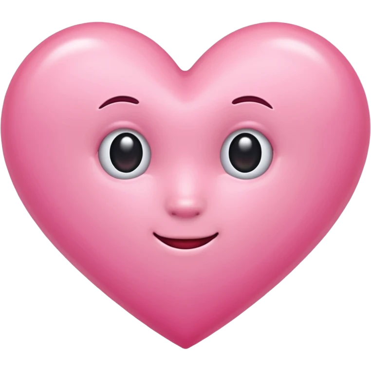 Heart cute xmas pink emoji