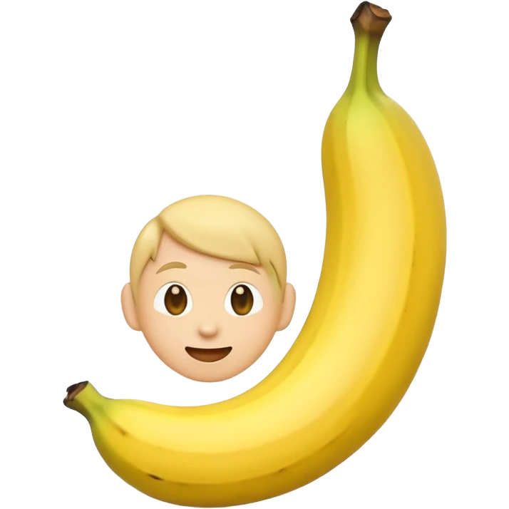 Emoji with banaan in ear emoji