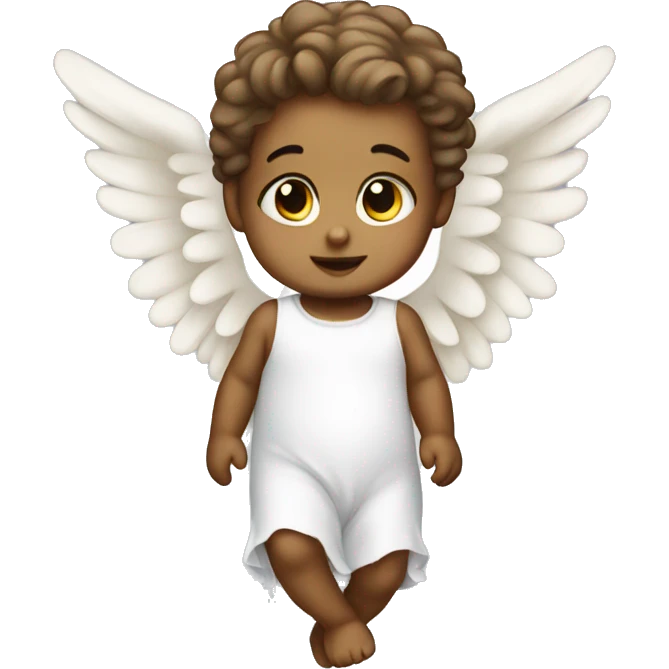 baby angel emoji
