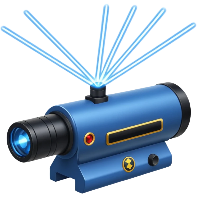 military laser emoji