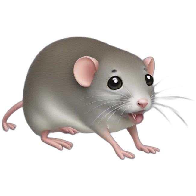 shrew with 4 legs emoji