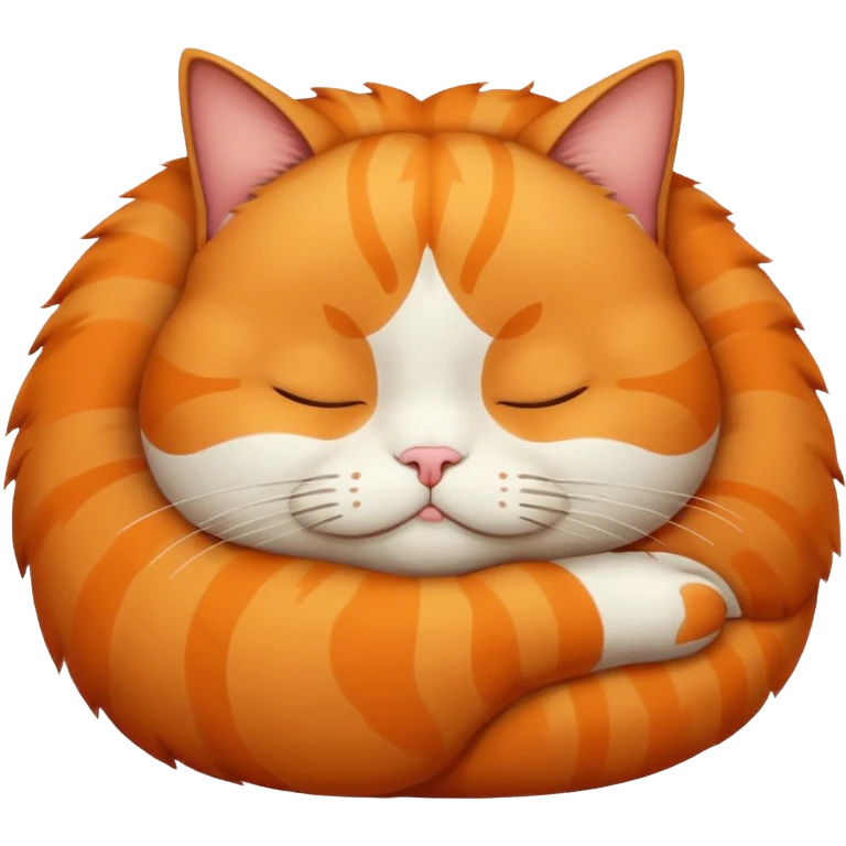 A fat cat emoji