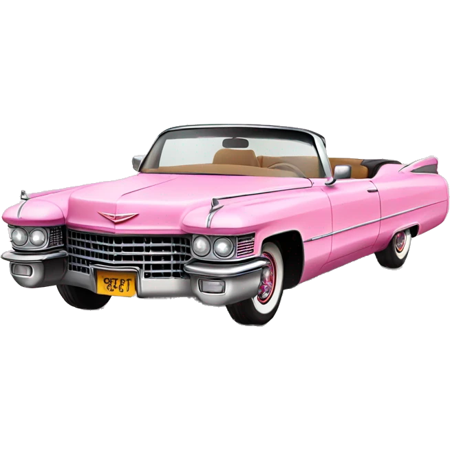 pink cadillac emoji