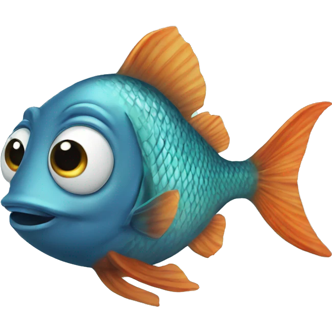 fish with ha emoji