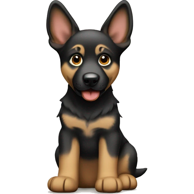 Schäferhund welpe emoji