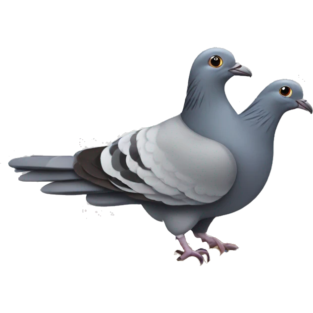 pigeons picking Grainer emoji