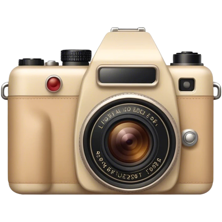 Camera beige emoji