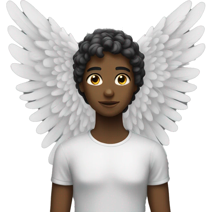 black angel wings emoji