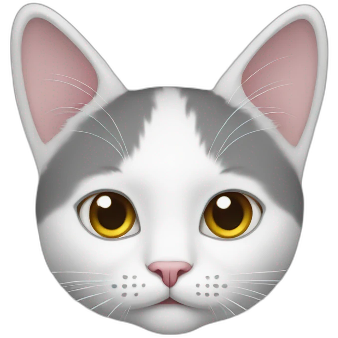 White cat emoji
