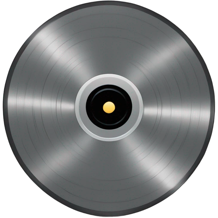 Vinyl record emoji
