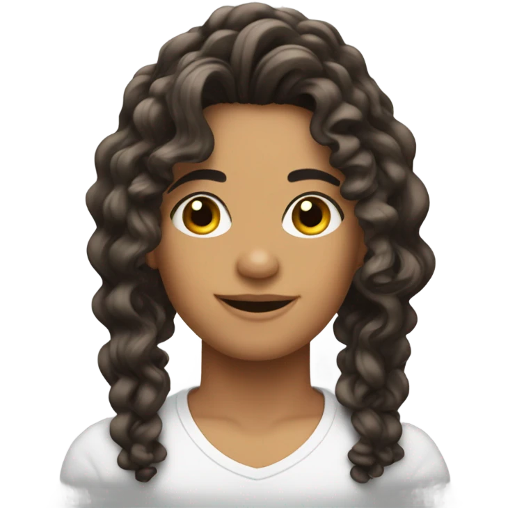 Cabello rizado emoji