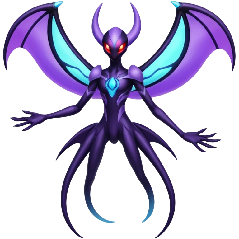 Lunala-Darkrai-Deoxys-Fakémon-hybrid-creature (full body)  emoji
