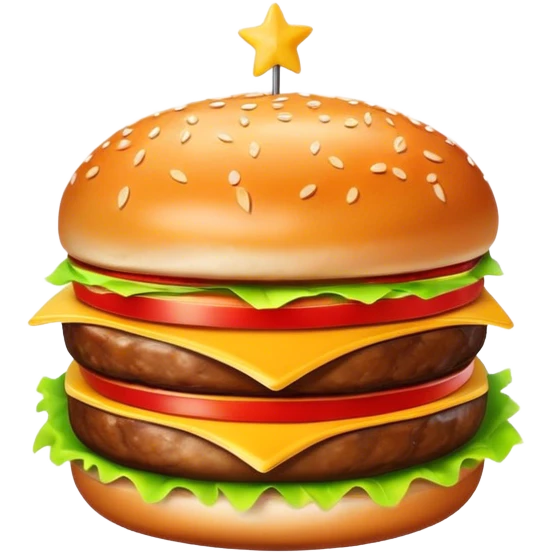 Hamburger emoji