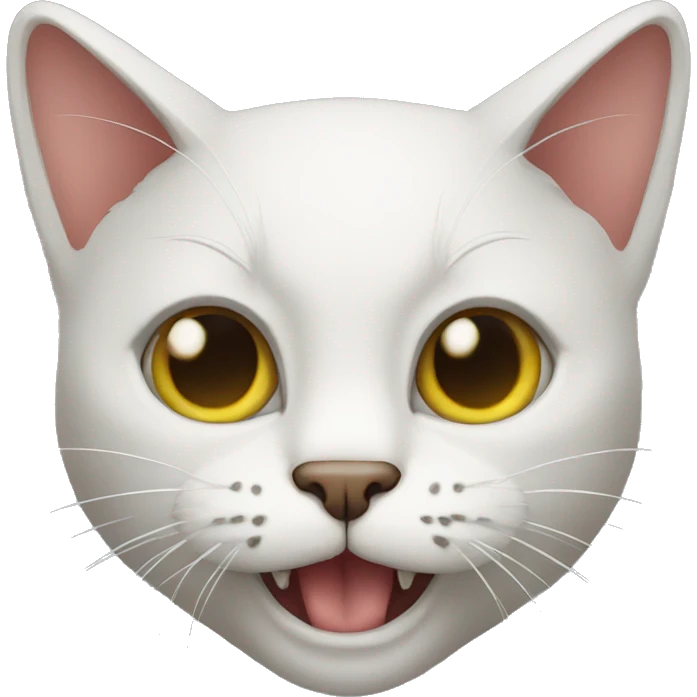 freaky cat emoji