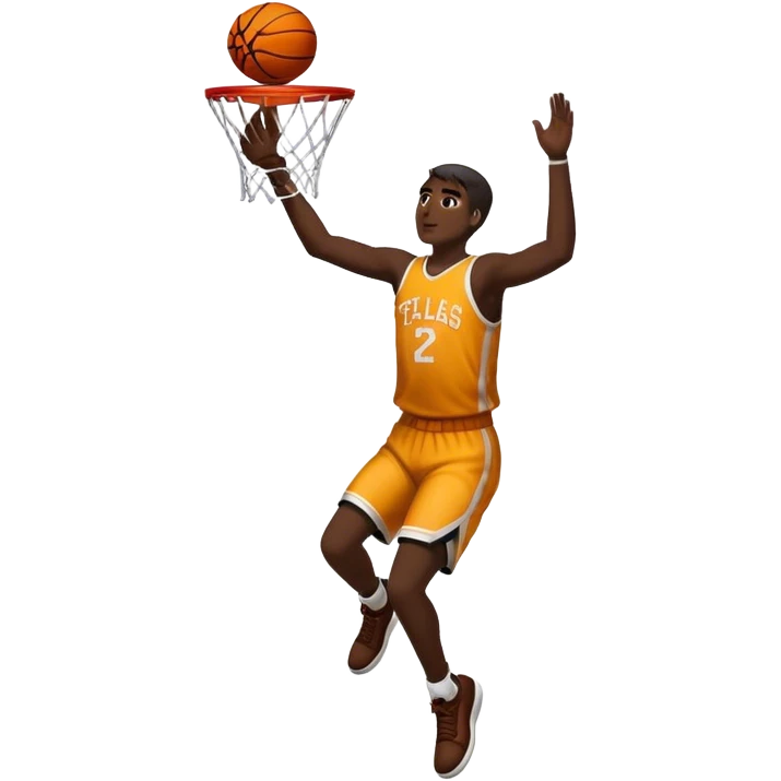 basket layup emoji