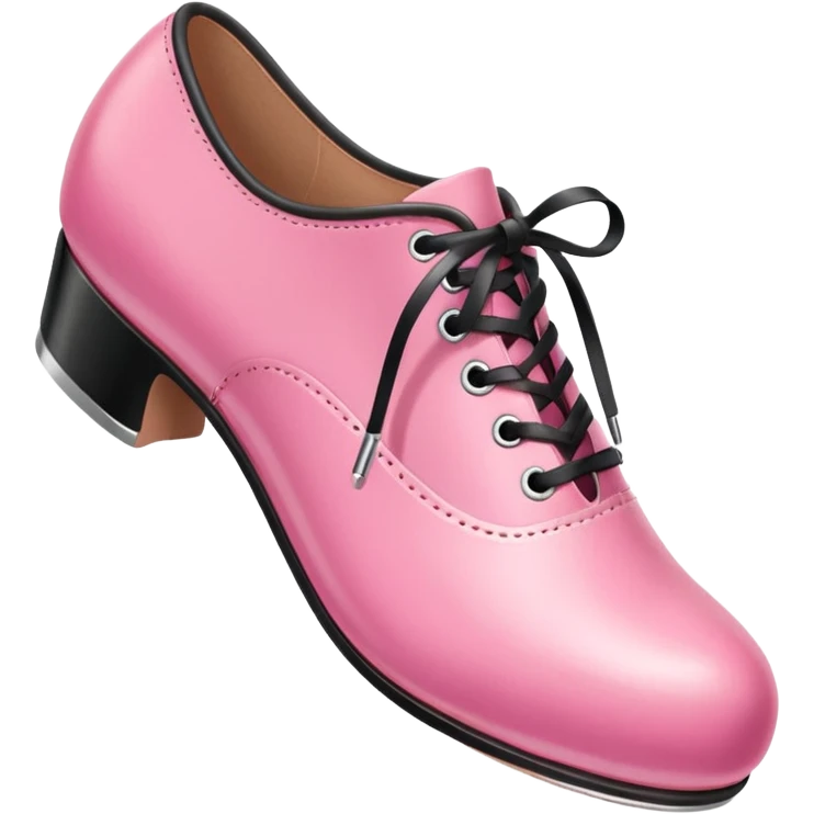 pink tap shoes emoji