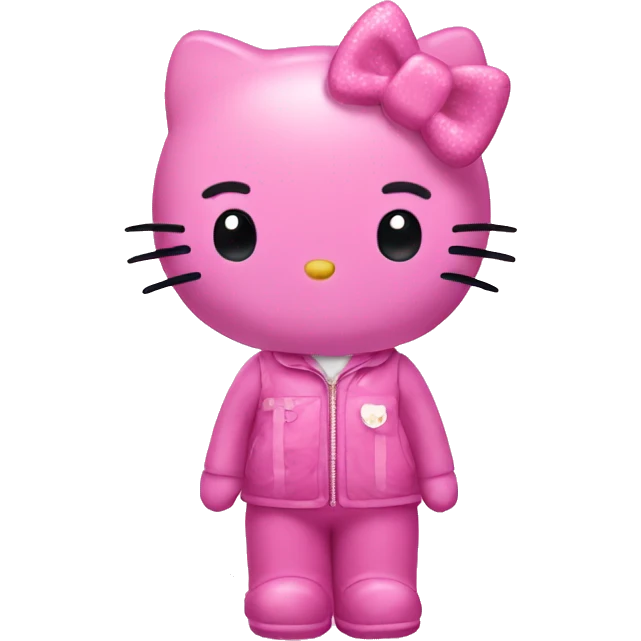 hello kitty pink emoji