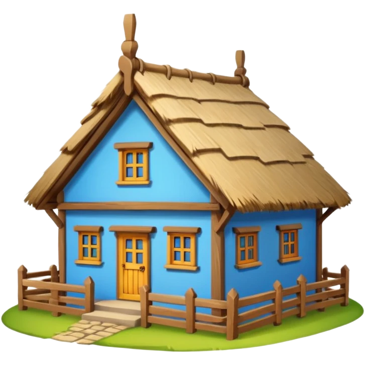 ukrainian house emoji