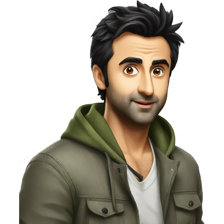 Ranbir Kapoor animal movie  emoji