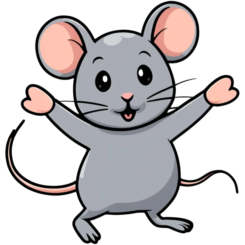 dancing mouse emoji