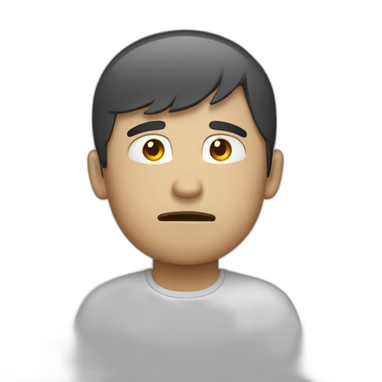 Chat qui pleure emoji
