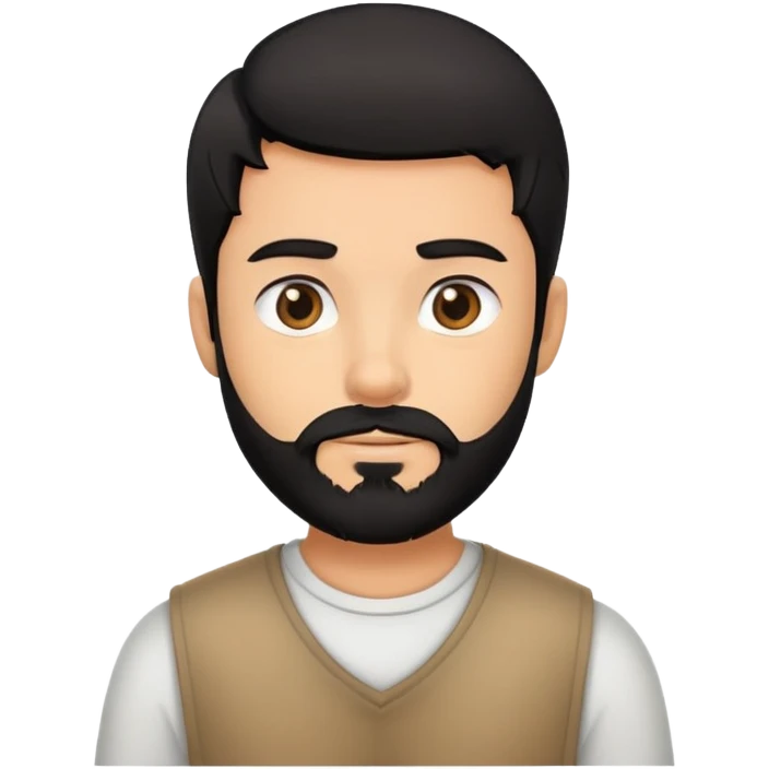 Angstrom levy but it’s a black haired boy with beard emoji