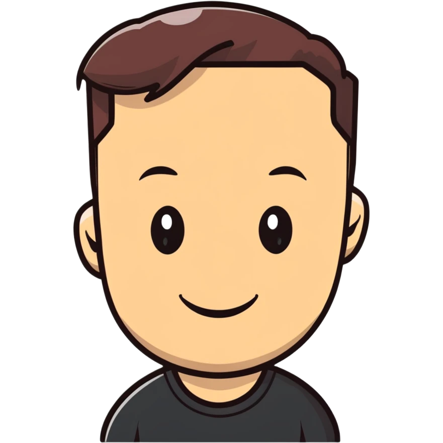 Elon Musk smiling cartoon emoji emoji