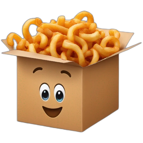 curly fries in a box emoji