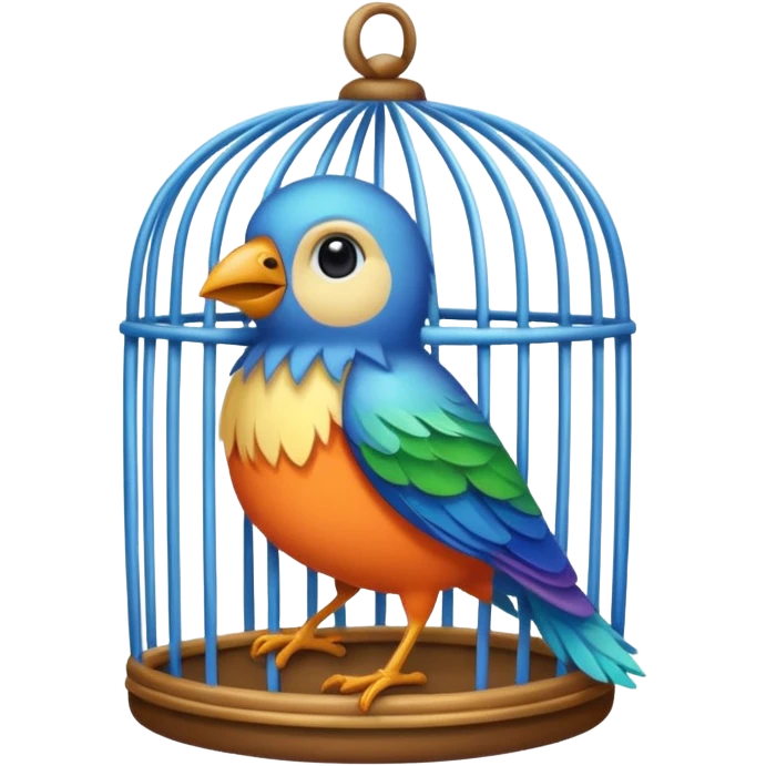 bird in cage emoji