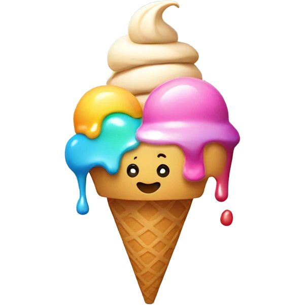 mountain likes icecream emoji