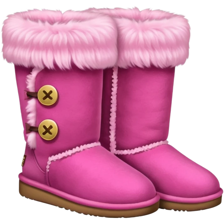 Pink uggs emoji